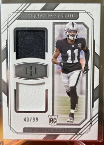 2020 Panini National Treasures Silver Dual Rookie Patch Henry Ruggs III 43/99🔥 - Picture 1 of 3