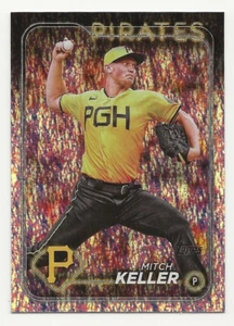 2024 Topps Complete Set MITCH KELLER Hobby Foilboard 211/265 Pirates #230 - Picture 1 of 2