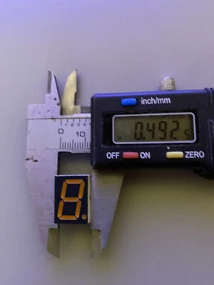 Hewlett Packard QDSP-H449 .56" 7 Segment LED Displays LOT of 2 - Image 1 of 4