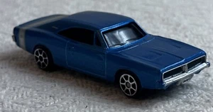 Maisto 1969 Dodge Charger R/T Metallic Blue w/ Siler 1:64 - Picture 1 of 6