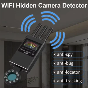 Detector de cámara oculta anti-espía multifunción GSM audio buscador de errores rastreador GPS - Imagen 1 de 5