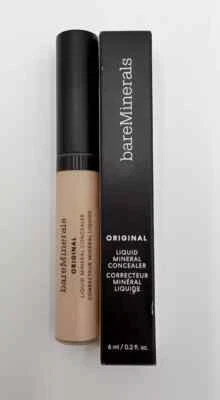 BareMinerals ~ оригинальный жидкий минеральный консилер ~ довольно 1 Вт ~ полный размер / 0,20 унц - Изображение 1 из 4