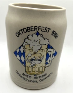 Oktoberfest Bierkrug Nato Fliegerhorst Geilenkirchen 1989 - Bild 1 von 6
