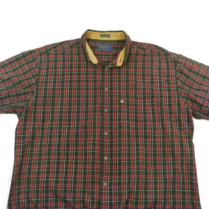 Pendleton Mens Cotton Multicolor Plaid Short Sleeve Button Up Shirt Size XL - Picture 1 of 7
