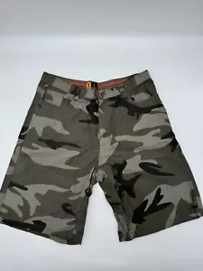 Browning Camo Shorts Men’s Lightweight Size 38 Cotton EUC  - Picture 1 of 14