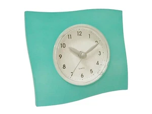 (XY018) RELOJ DE PIE SOBREMESA MESITA MESILLA GRANDE ACRILICO CUADRADO AZUL - Foto 1 di 1