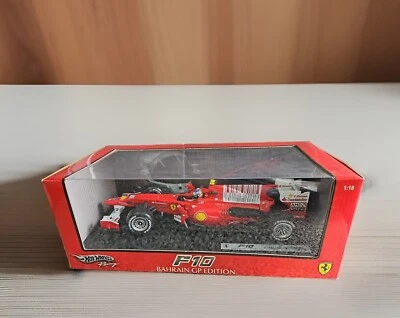 Coche de carreras Mattel Hot Wheels 1:18 F10 Bahrein GP Edition Fernando Alonso raro Foto 1 de 4