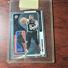 00-01 Topps Pristine Tim Duncan Oversized Game Worn Card