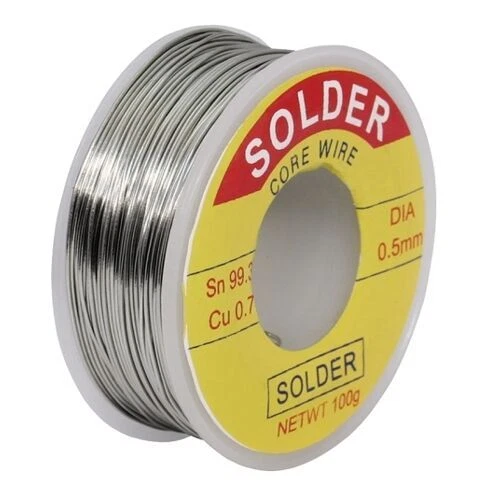 ETT Lötzinn 100g 0,5mm BLEIFREI, Zinn Elektronik-Lot / zB für zum SMD Led Leds löten