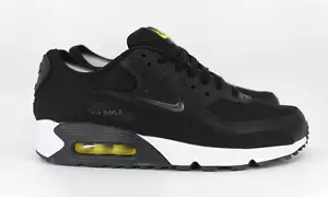 Nike Air Max 90 Nero Antracite Opti Giallo FN8005-002 - Foto 1 di 19