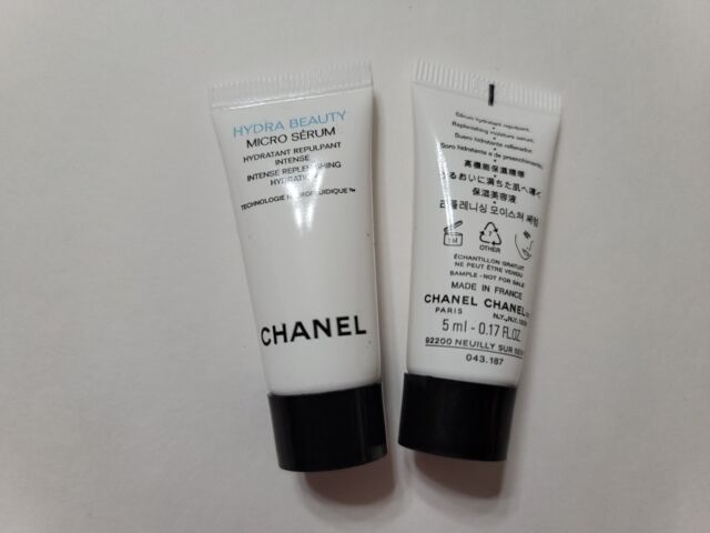 2 x Chanel Hydra Beauty Micro Serum Travel Size 5ml / 0.17oz each New