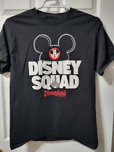Disney Squad Disneyland Shirt Herren Größe L Large Resort Schwarz Weiß Kurzarm - Bild 1 von 11