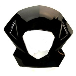 Headlights Trim Glossy Black for Kreidler Supermoto 125 DD 08-16