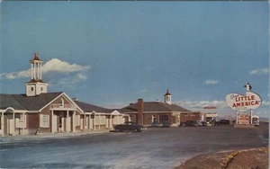 Little American Granger WY Travel Center Penguins Autos Covey 1950s N466 - Picture 1 of 2