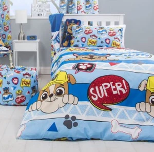 Paw Patrol 'Peek' Single/Double Duvet Cover Bedding Set - Picture 1 of 12