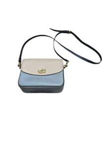 Coach Cassie Crossbody Colorblock Tasche - Blau/Beige/Oliv - Bild 1 von 15