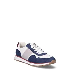 Zapato informal No Boundaries para hombre con cordones blanco/azul marino ancho medio talla 13 - Imagen 1 de 5