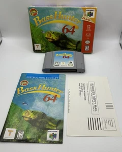 Bass Hunter 64 (Nintendo 64, 1999) N64 CIB Completo - Imagen 1 de 7