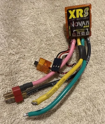 Controle eletrônico de velocidade Novak XRS ESC Tamiya/TT01/TT02/M03/M05/TA02/TL01/TA03 - Imagem 1 de 4