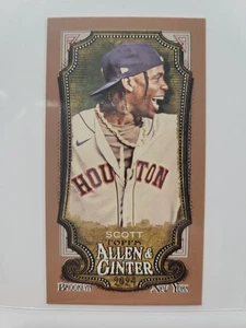 2024 Topps Allen & Ginter Mini Gold Border Travis Scott - Rapper & Singer Bronze - Bild 1 von 2