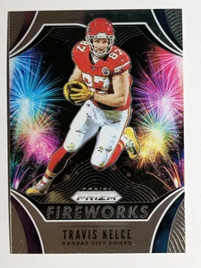 Panini Prizm Fireworks #15 2019 Travis Kelce - Imagen 1 de 2