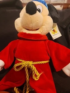 DISNEY Mickey Mouse Plush Disney Sorcerer – Fantasia – Medium  R164 - Picture 1 of 10