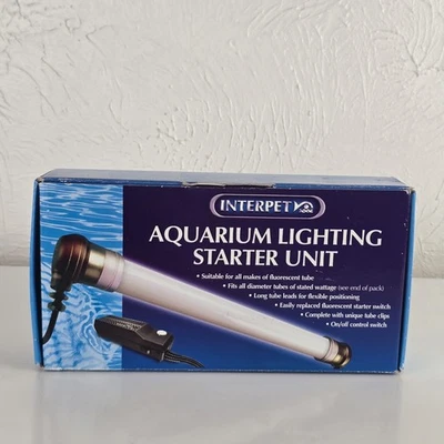 Interpet Aquarium Lighting Starter Unit 1360 15W T8 Fluorescent Tube Controller - Image 1 of 4