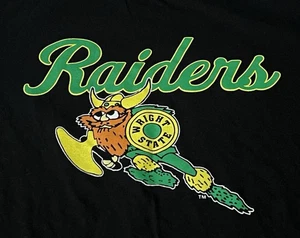Wright State University Raiders Black T Shirt Size Medium - Picture 1 of 7