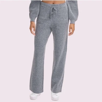 Pantalones de chándal DKNY mezcla de cachemir, gris jaspeado Foto 1 de 4