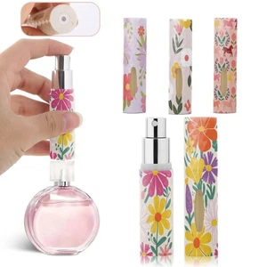 Leak-proof Spray Rotating Bottle Refillable Empty Cosmetic Containers Travel - Picture 1 of 20