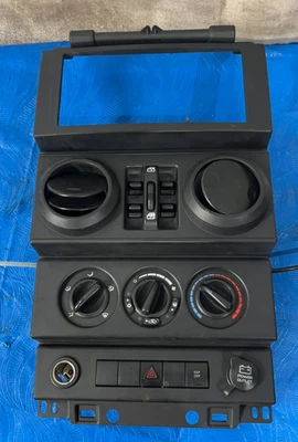 2007-2010 Jeep Wrangler Climate Control Center Dash Trim Bezel P55111840AB B14 - Image 1 of 4
