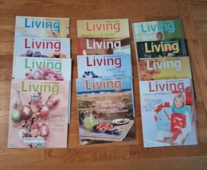 2009 Full Year Martha Stewart Living Magazine 12 Issues Cooking Gardening - Picture 1 of 5