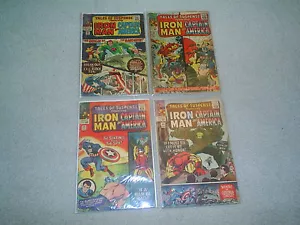 TALES OF SUSPENSE Iron Man Captain America 12 Cent # 62 66 68 69 Silber 12 Cent - Bild 1 von 12