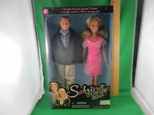 RARE - SABRINA THE TEENAGE WITCH - SABRINA & HARVEY DOLL - Picture 1 of 9