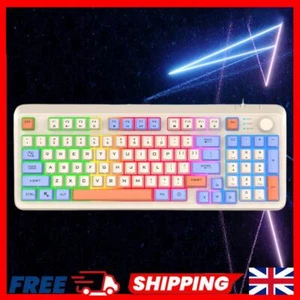Luminous Keyboard Wired Keypad K82 Gaming Keyboard 94 Keys for PC Tablet Desktop - Picture 1 of 21