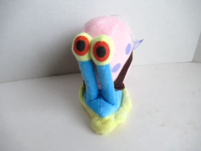 Плюшевая присоска Spongebob Squarepants Gary Snail 2002 от Nanco - Изображение 1 из 4
