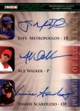 2010 TRISTAR Pursuit Autographs Green Baseball Auto Card Pick /25