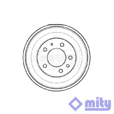 Se adapta a Toyota Hilux 1992-1994 2,4 D + otros modelos tambor trasero freno Foto 1 de 4