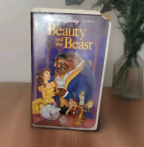 La Bella y la Bestia Diamante Negro VHS "Plomo de Navidad" Walt Disney Clamshell 92 - Imagen 1 de 20