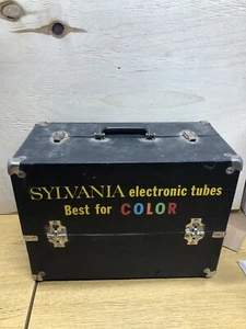 Electronic Tubes Sylvania RCA Magnavox CM Philco GE Raytheon 130pcs W/case - Picture 1 of 21