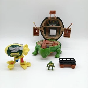 TMNT Lot of 4 Mini Playset, Transport And Figure. 1994 Vintage Toys. - Picture 1 of 18