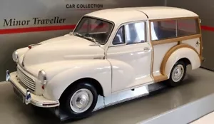 Minichamps Scala 1/18 Diecast 150 137010 - Morris Minor Traveller - Bianco - Foto 1 di 5