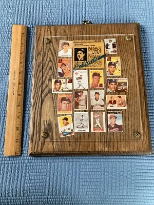 Ted Williams vintage autographed miniature card display - one of a kind?  READ - Image 1 of 3