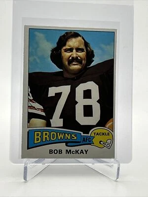 1975 Topps Bob McKay Football Card #314 NM Quality FREE SHIPPING - Image 1 of 3