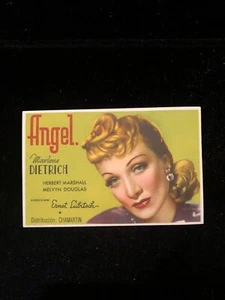 Angel 1942 Spanischer Herold Film Poster Marlene Dietrich, Melvyn Douglas - Bild 1 von 2