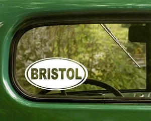 Calcomanía Bristol Tennessee pegatina, 2 óvalos para taza de viaje, automóvil, computadora portátil - Imagen 1 de 1