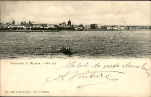 Mazzara panorama dal lato est - Trapani - viaggiata 1905 - Bild 1 von 2