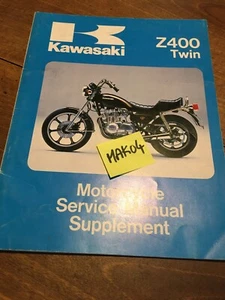 Kawasaki Z400 Z KZ 400 R2 Y T1 1983 Suplemento Revisión Técnica Manual De Taller - Imagen 1 de 10