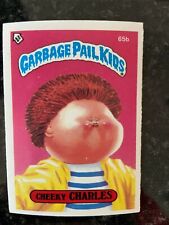 CHEEKY CHARLES 1985 Garbage Pail Kids Series 2 #65b
