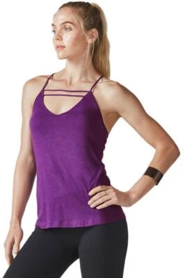 FABLETICS Mujer Amatista JOEL CAMISETA SIN MANGAS Tirantes Mezcla de Algodón Nueva con Etiquetas Grande Foto 1 de 2
